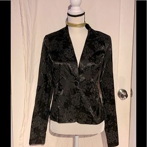 Vintage I.N. SAN FRANCISCO Black Brocade Suit Jacket
A14